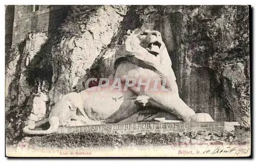 Cartes postales Lion De Belfort