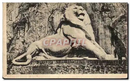 Cartes postales Belfort Territoire Le Lion