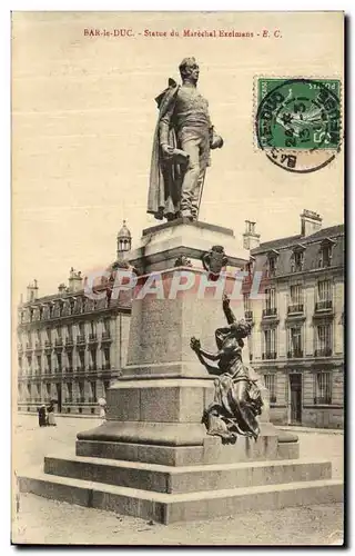 Cartes postales Bar Le Duc Statue Du Marechal Exelmans