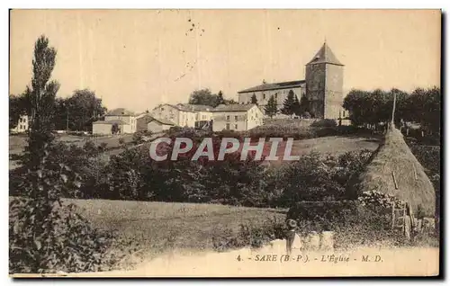 Cartes postales Sare Leglise