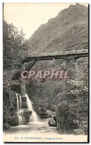 Cartes postales Esterecuby Gorges De La Nive