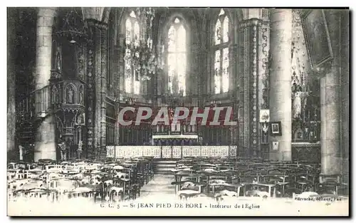 Cartes postales Saint Jean Pied De Port Interieur de l Egline