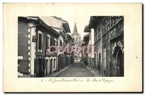 Cartes postales Saint Jean Pied De Port La Rue d Espagne