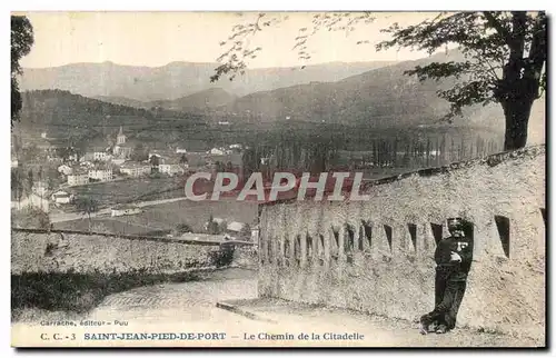 VINTAGE POSTCARD Holy Jean Foot Of Port the Way of the Citadel