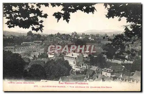 Cartes postales Oloron Str Marie Vue generale du quartier Ste Croix