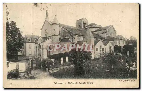 Cartes postales Oloron Eglise de Sainte Croix