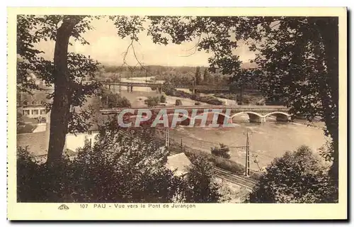 Ansichtskarte AK Pau Vue vers le Pont de Jurancon