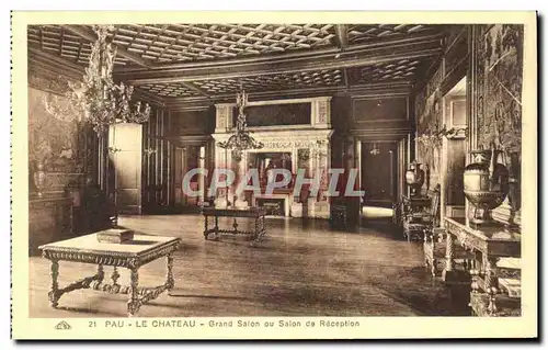 Cartes postales Pau Le Chateau Grand Salon Ou Salon de Reception