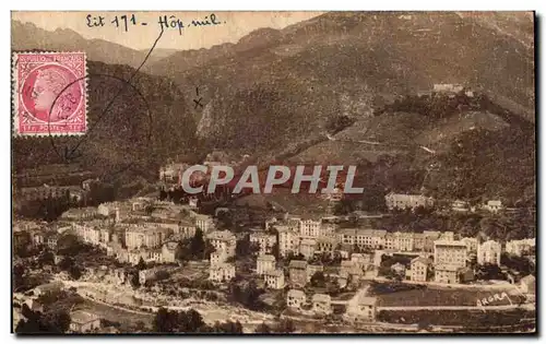 Ansichtskarte AK Amelie Les Bains Vue d ensemble Au fond la gorge du Mondony