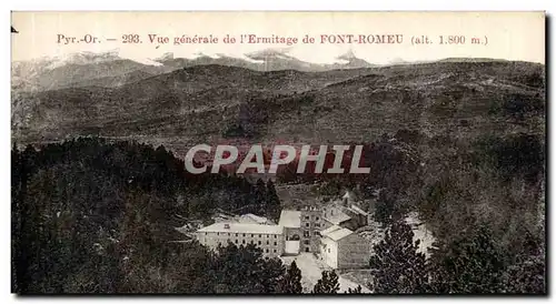 Ansichtskarte AK Vue Generale de I Ermitage de Font Romeu