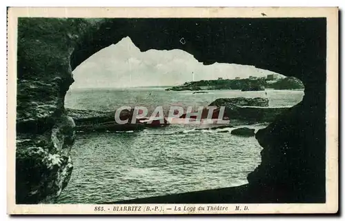 Cartes postales Biarritz Le Loge du Theatre