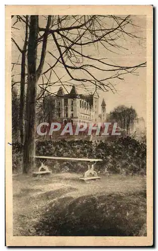 Cartes postales Pau Le Chateau Henri IV vu du parc National