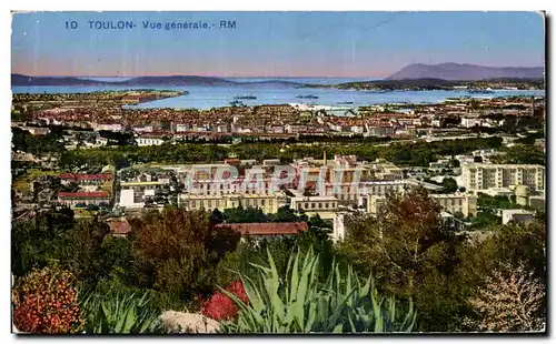 Cartes postales Toulon Vue Generale