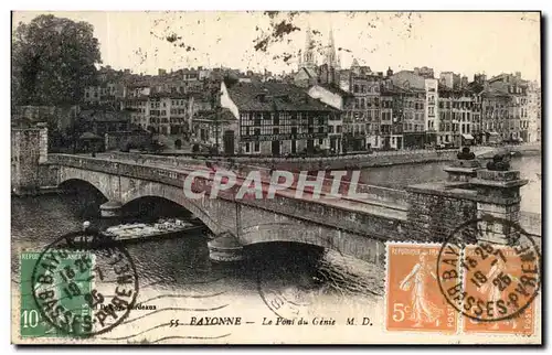 Cartes postales Bayonne La Pont du Genie