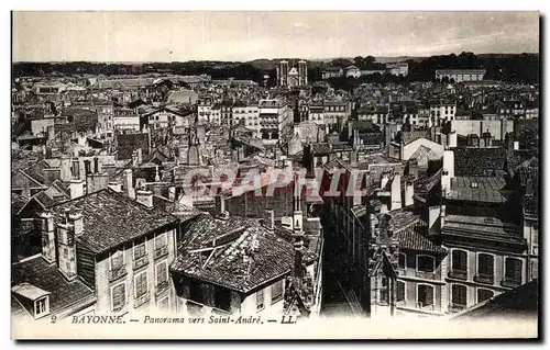 Ansichtskarte AK Bayonne Panorama vers Saint Andre