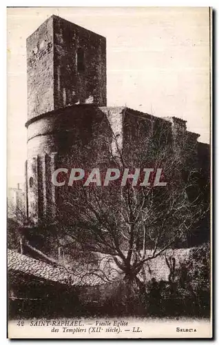 Cartes postales Saint Raphael Vieille Eglise des Templiers