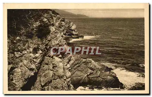 Cartes postales Corniche Des Maures Environs de Lavandou Falaises du Cap Negro