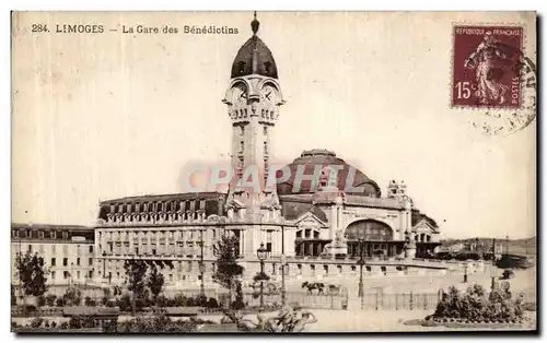 Cartes postales Limoges La Gare des Benedictins