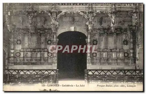 Cartes postales Limoges La Cathedrale Le Jube