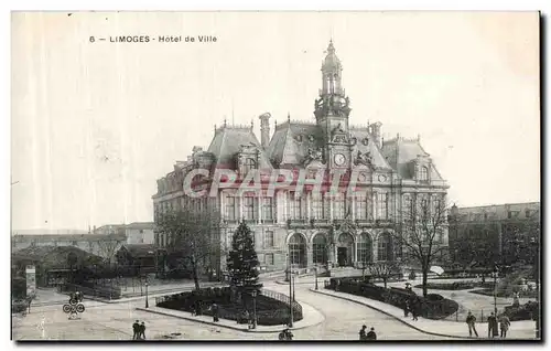 Cartes postales Limoges Hotel de Ville