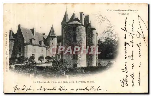 Cartes postales Vouneuil Sur Vienne Le Chateau