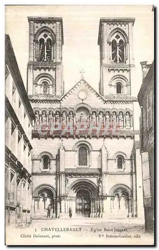 Cartes postales Chatellerault L Eglise Saint Jacques