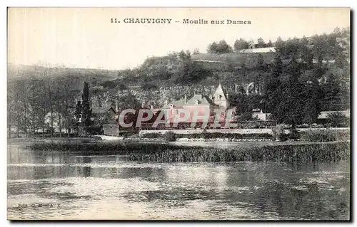 Cartes postales Chauvigny Moulin aux Dames