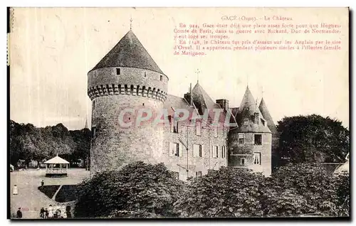 Ansichtskarte AK Gace Le Chateau