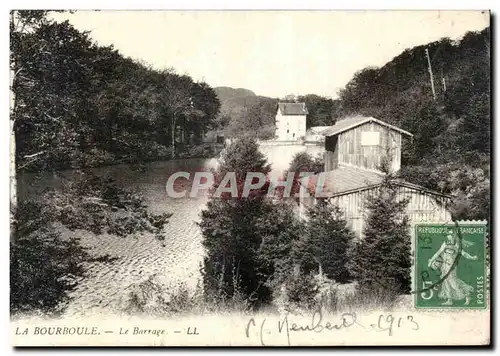 Cartes postales La Bourboule Le Barrage