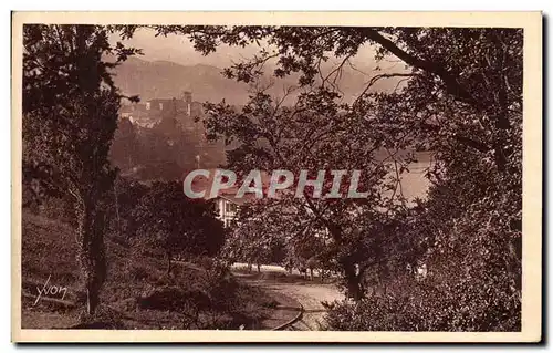 Ansichtskarte AK Hendaye La Ville Vue du Bois d Amour