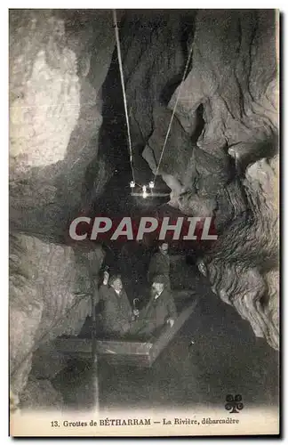 Cartes postales Grottes de Betharram La Riviere debarcadere