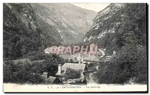 Cartes postales Eaux Chaudes Vue Generale