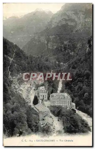 Cartes postales Eaux Chaudes Vue Generale