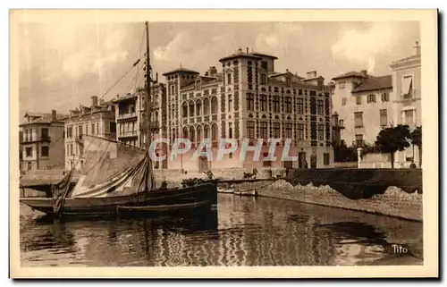 Cartes postales St Jean de Luz La Maison de l infante Bateau