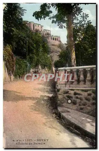 Cartes postales Royat Chemin du Paradis