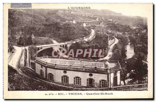 Cartes postales L Auvergne Thiers Quartier St Roch