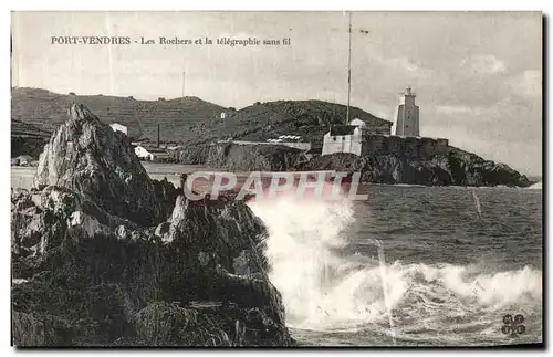 Ansichtskarte AK Port Venders Les Rochers et la Telegraphie Sans fil