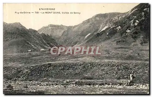 Ansichtskarte AK L Auvergne Puy De Dome Le Mont Dore Vallee de Sancy