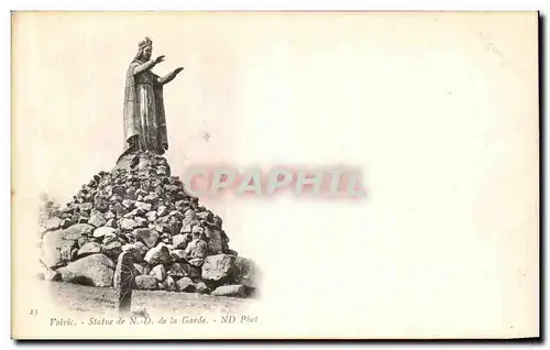 Cartes postales Volvic Statue de N D de la Garde