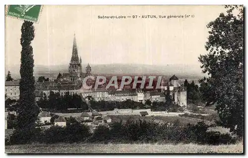 Cartes postales Autun Vue Generale