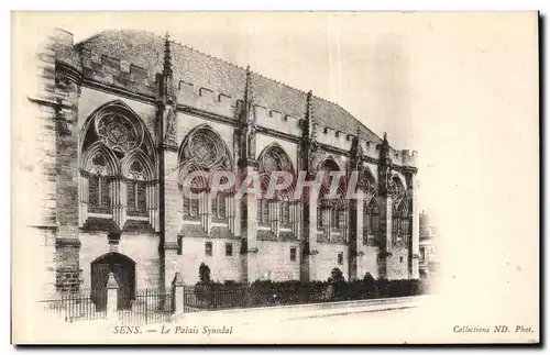 Cartes postales Sens La Palais Synodal