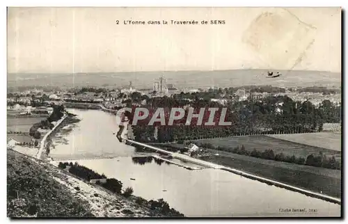 Cartes postales Sens L Yonne dans La Traversee de Sens