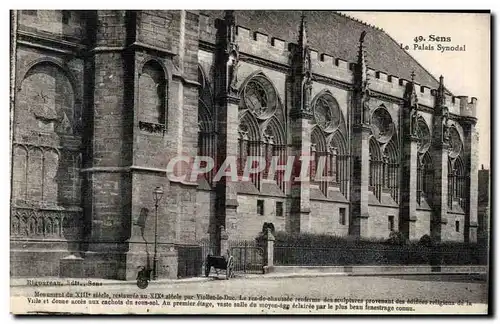 Cartes postales Sens Le palais Synodal