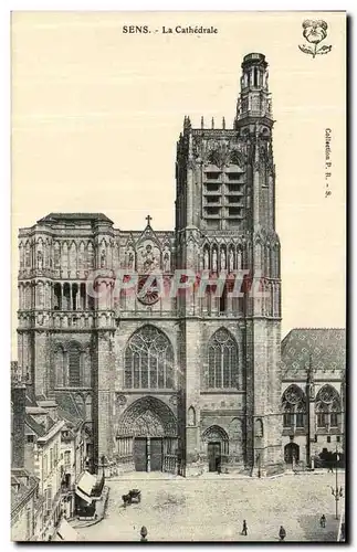 Cartes postales Sens La Cathedrale