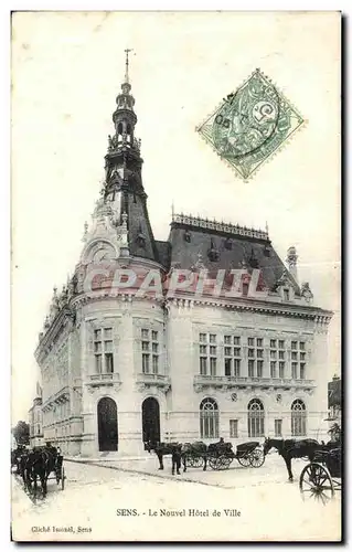 Cartes postales Sens Le Nouvel Hotel de Ville