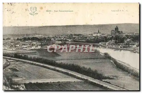 Cartes postales Sens Vue Panoramique