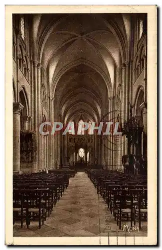 Cartes postales Sens Interieur de la Cathedrale Saint Etienne