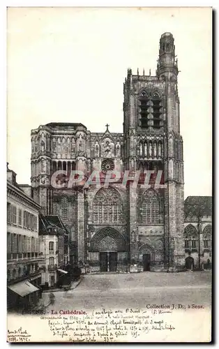 Cartes postales Sens La Cathedrale