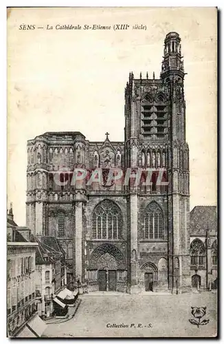 Cartes postales Sens La Cathedrale St Etienne