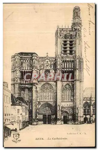 Cartes postales Sens La Cathedrale